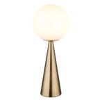 Tafellamp PINPAL Messing E27 Metaal ø20.0cm H:49.5cm, Huis en Inrichting, Lampen | Tafellampen, Ophalen of Verzenden, Nieuw, Metaal