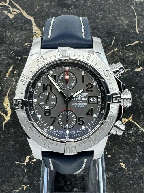 Breitling Avenger Skyland - Leather strap - A1338012, Sieraden, Tassen en Uiterlijk, Horloges | Heren, Leer, Zo goed als nieuw