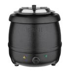 Soepketel zwart 10 liter |  36(h)x34,5(Ø)cm Buffalo, Verzenden, Nieuw in verpakking