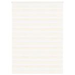 vidaXL Zebra rolgordijn 160x200 cm stofbreedte 155,9 cm, Verzenden, Nieuw, Beige