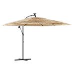 Tuinparasol Bruin - Retourdeal - Bescherming & Schaduw, Tuin en Terras, Ophalen of Verzenden, Nieuw, 2 tot 3 meter, Stokparasol