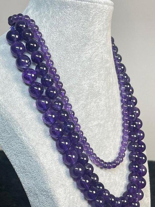 amethist snaren 6mm 10mm 12mm- 159 g, Verzamelen, Mineralen en Fossielen
