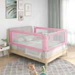 vidaXL Bedhekje peuter 120x25 cm stof roze, Kinderen en Baby's, Traphekjes, Verzenden, Nieuw