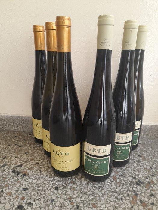 2005 x3 & 2006 x3 Leth Grüner Veltliner Lagenreserve -, Verzamelen, Wijnen
