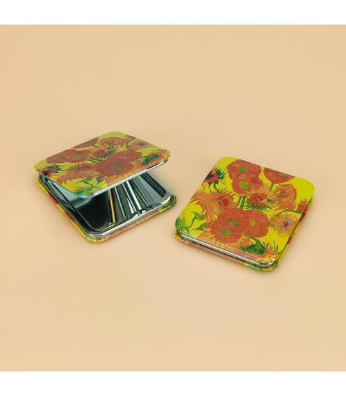 Spiegeldoosje Van Gogh zonnebloemen, Kleding | Heren, Schoenen, Nieuw, Ophalen of Verzenden