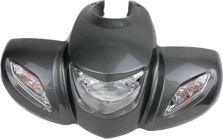 Voorkap Vermeiren Carpo 4D Grijs origineel met verlichting, Diversen, Brommobielen en Scootmobielen, Nieuw, Ophalen of Verzenden