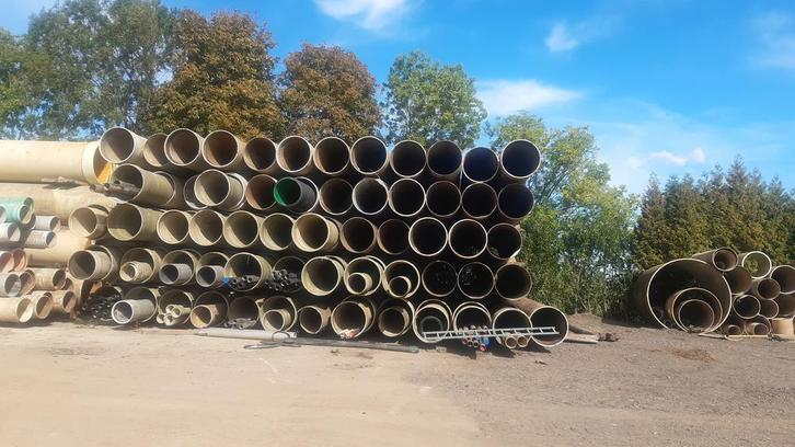 Duiker buis pvc polyester hdpe gebruikt en nieuw, Doe-het-zelf en Verbouw, Buizen en Afvoer, Afvoer, Gebruikt, Pvc