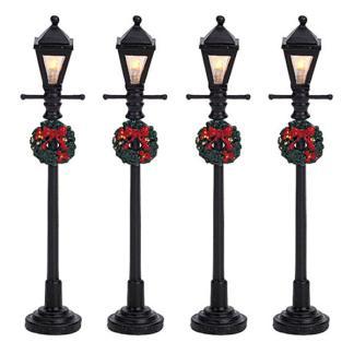 Kerstdorp accessoire | Lemax | Gas Lantern Street Lamp |, Diversen, Kerst, Nieuw, Verzenden