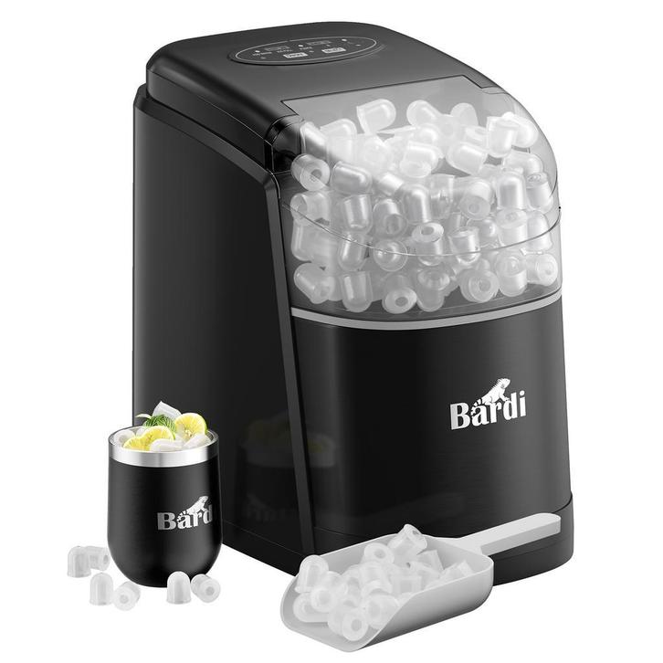 Bardi 1,6 Liter Deluxe IJsblokjesmachine – IJsblokmaker SET, Witgoed en Apparatuur, IJsmachines, Zelfvriezend, Nieuw, Ophalen of Verzenden