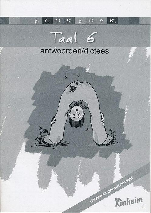 Kinheim Antwoorden Blokboek Dictees Taal 6, Boeken, Schoolboeken, Nieuw, Verzenden
