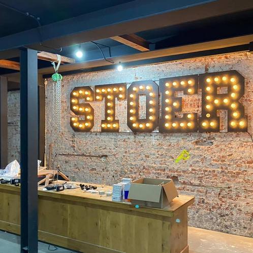 Unieke letterlampen! iedere tekst, lettertype &amp; kleur..., Huis en Inrichting, Lampen | Overige, Nieuw, Verzenden