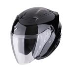 Scorpion EXO-Z1 Metallic Zwart Jethelm, Motoren, Kleding | Motorhelmen, Jethelm, XXL, Nieuw met kaartje, Overige merken