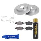 Voordeelset Remschijven + Remblokken VOLVO V40 T5 AWD achter, Verzenden, Nieuw