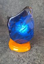 Amber - Barnsteen - large rare specimen blue amber +1.57 kg, Verzamelen