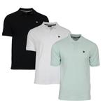 Donnay Donnay Heren - 3-Pack - Polo shirt Noah - Zwart / Wit, Verzenden, Nieuw