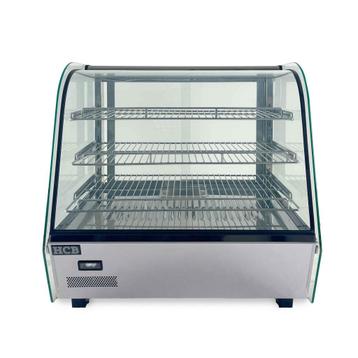 HCB Warmhoudvitrine - 120 liter - 68 cm - 230V - RVS beschikbaar voor biedingen
