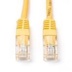 Netwerkkabel | Cat5e U/UTP | 2 meter (Geel), Nieuw, Verzenden