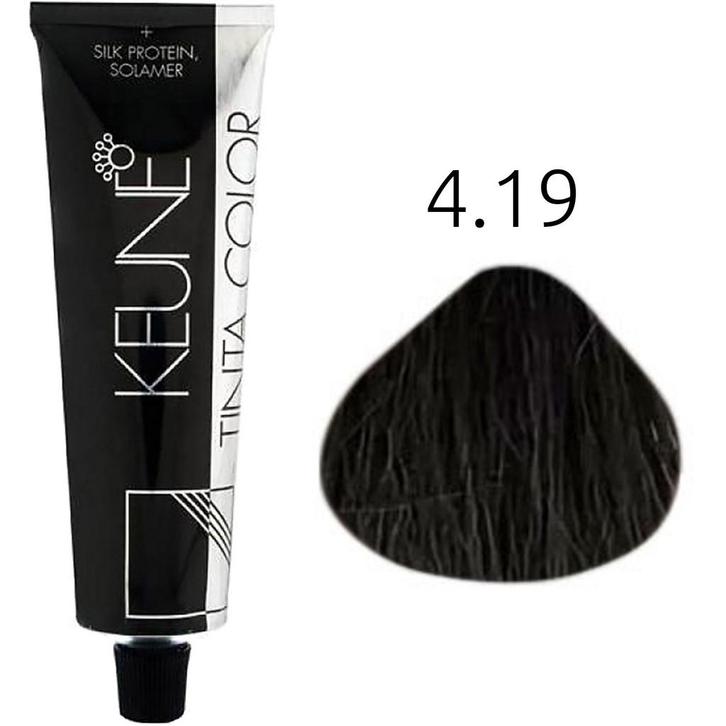 Keune  Tinta Color  4.19  60 ml, Sieraden, Tassen en Uiterlijk, Uiterlijk | Haarverzorging, Nieuw, Verzenden