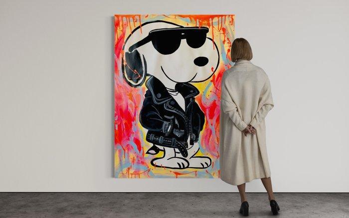 MAxIMO - SNOOPY TOP GUN, Antiek en Kunst, Kunst | Schilderijen | Modern