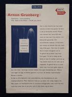 Arnon Grunberg - Figuranten - Een fragment (en meer) - 1997, Antiek en Kunst
