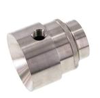 Luchtversterker Mondstuk 51mm Uitlaat RVS 1.4302, Verzenden, Nieuw