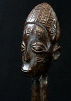 Figuur - Antieke Baule Heddle Katrol - 24 cm - Ivoorkust, Antiek en Kunst