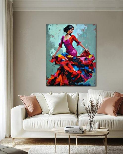 Michael Mey - Flamenco Passion - XL, Antiek en Kunst, Kunst | Schilderijen | Modern