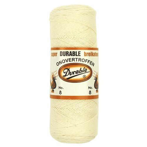 Durable Breikatoen 87 Ecru, Hobby en Vrije tijd, Breien en Haken, Breien of Haken, Nieuw, Wol of Garen, Ophalen of Verzenden