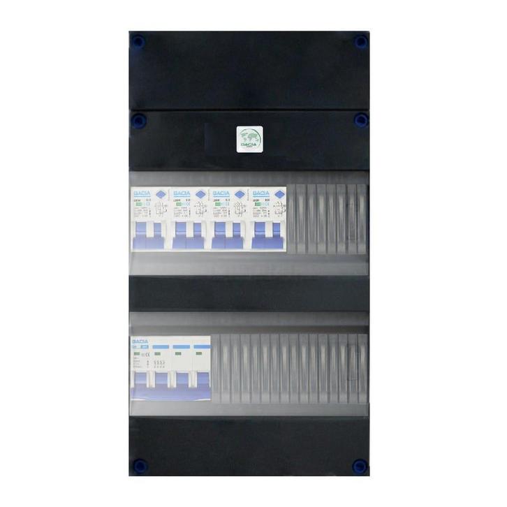 Gacia groepenkast 3 fase 4 alamat, Doe-het-zelf en Verbouw, Elektra en Kabels, Nieuw, Ophalen of Verzenden