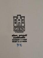 Tafelservies - Decoratief bord medaillon - Aardewerk - Gien, Antiek en Kunst