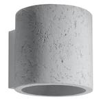 Betonnen up down wandlamp Amely, grijs, Huis en Inrichting, Lampen | Wandlampen, Ophalen of Verzenden, Nieuw, Overige materialen