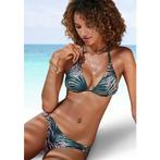 Lascana Triangel-bikinitop Reese met goudkleurige sierringen, Verzenden, Nieuw