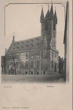 SLUIS - Stadhuis, Verzamelen, Ansichtkaarten | Nederland, Verzenden, Gelopen