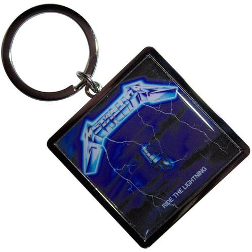 Metallica Ride the Lightning Sleutelhanger off. merchandise, Verzamelen, Muziek, Artiesten en Beroemdheden, Gebruiksvoorwerp, Nieuw