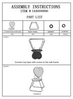 HART STOEL CM 37X47X80, Huis en Inrichting, Stoelen, Ophalen of Verzenden, Nieuw