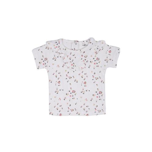 T-shirt - gebloemd - maten: 50, 56, 62, 68, 74/80 - Riffle, Kinderen en Baby's, Kinderkleding | Overige, Nieuw, Verzenden