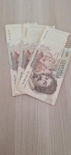 Italië. - 3 x 100.000 Lire + 3 x 500 Lire 1966/1983 (Zonder