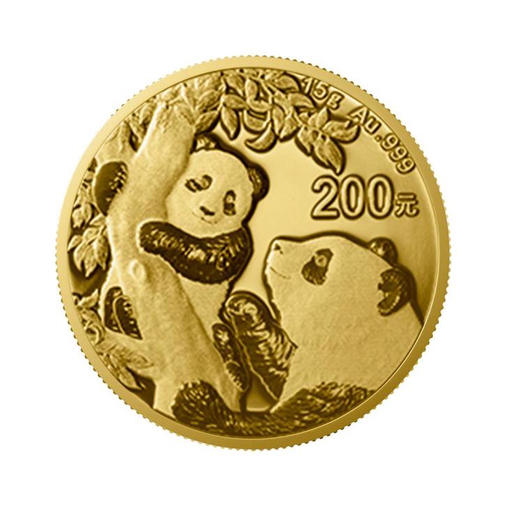 30 Gram gouden munt Panda 2021, Postzegels en Munten, Edelmetalen en Baren, Verzenden