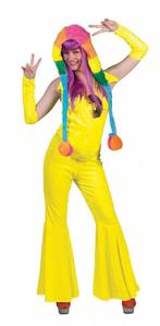 Disco Jumpsuit neon geel, Kleding | Dames, Ophalen of Verzenden, Nieuw