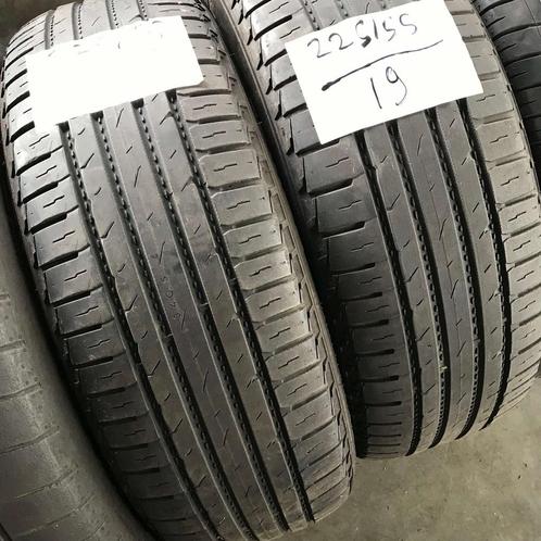 2 x Nokian Line 225-55-19 Zomerbanden 5mm, Auto-onderdelen, Banden en Velgen, 19 inch, Zomerbanden, 225 mm, Personenwagen, Gebruikt