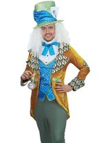 Mad Hatter Outfit Crazy Heren, Kleding | Heren, Carnavalskleding en Feestkleding, Nieuw, Ophalen of Verzenden