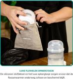 Flessenwarmer onderweg - Draagbare Flesverwarmer - Wit - Ale, Verzenden, Zo goed als nieuw