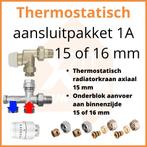 Eco 4 Thermostatisch M30 aansluitpakket 1A, Doe-het-zelf en Verbouw, Ophalen of Verzenden, Nieuw, Radiator, Hoog rendement (Hr)