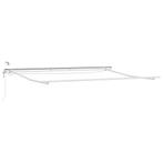 Schaduwdoek 4.5x3m wit | retourdeal 55% korting, Tuin en Terras, Ophalen of Verzenden, Nieuw