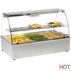 Warmhoudvitrine RVS | Luxe Series HorecaTraders, Verzenden, Nieuw in verpakking