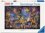 Dragons Library Puzzel (3000 stukjes) | Ravensburger -, Verzenden, Nieuw