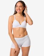 HEMA Damesboxer naadloos micro wit, Kleding | Dames, Ondergoed en Lingerie, Verzenden, Wit