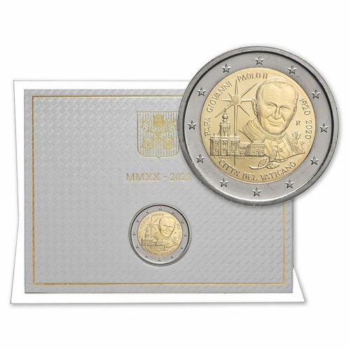 Vaticaan 2 Euro Johannes Paulus II 2020 BU, Postzegels en Munten, Munten | Europa | Euromunten, Verzenden