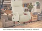Leren relaxfauteuil Vibe elektrisch - Massif Ecru (crème) -, Huis en Inrichting, Fauteuils, Industrieel, Modern, Scandinavisch