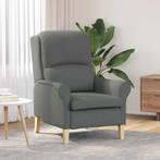 vidaXL Fauteuil Donkergrijs 76 x 94 x 102 cm Stof, Huis en Inrichting, Fauteuils, Verzenden, Nieuw